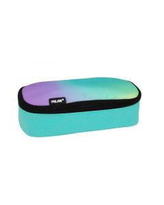 MILAN Oval Pencil Case Sunset Green