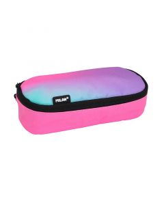 MILAN Oval Pencil Case Sunset Pink