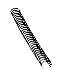 Wire Combs 100pcs 10mm Black