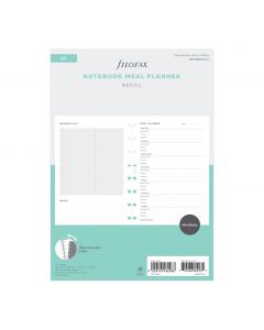 Meal Planner Notebook Refill A5