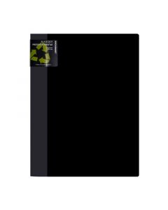 Presentation File A4 10 Pockets Black