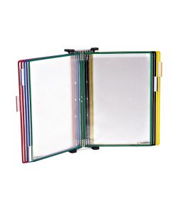 Tarifold Wall Display A4 10 Pockets Assorted Colors