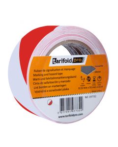 Marking Tape Rolls 33mx50mm Red/White