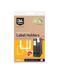 3L Label Holders 25x102mm 12pcs