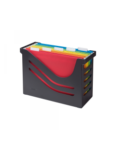 Office Box 100% Recycled with 5 A4 Euroflex Suspension File Folders