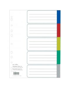 Index Divider 5 Colors