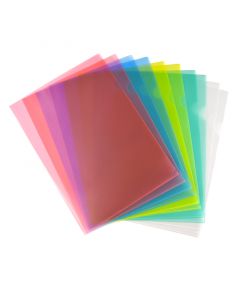 Office Folder A4 10 Pack Assorted Colors