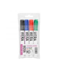 Wera Permanent Marker 1-3mm 4 Pack