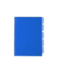 Docusmart 5-Tab Folder Blue