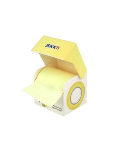 Roll Note Extra Sticky FSC 50mmx10m Pastel Yellow