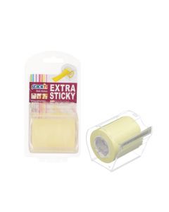 Note Roll Extra Sticky 50x10mtr Yellow Pastel