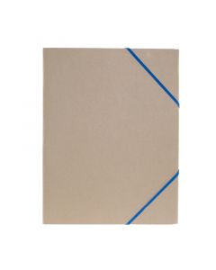 Paper File Carton Nature Blue Rubber