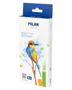 Milan Art 12 Pack Soft Pastel Sticks