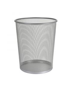 Wastebasket 18 Liter Silver