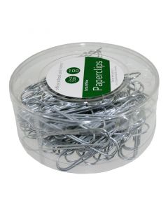 Paper Clips 78mm 100 Pack Silver