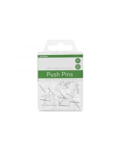 Push Pins 25 pcs Transparent