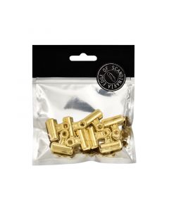 Edge of Scandinavia Bulldog Clamp 25mm 8pcs Gold