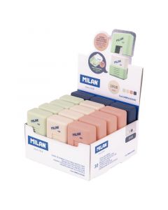 MILAN 1918 Eraser with Case Display 30 pcs