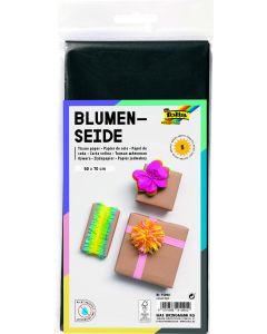 Tissue Paper 50x70cm 5 Sheets Black