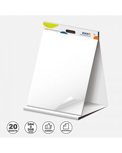 Self-adhesive Meeting Desk Pad 58,4x20,8cm 20 Sheets White