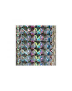 Folie 40 x 100 cm Selfadhesive Holographic Silver