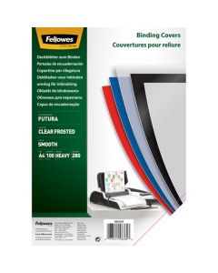 Fellowes PVC Binding Cover A4 100x280M Frost