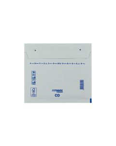 Bubble Mailer Airmax CD  200x175 White 100st