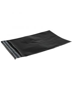 Mailer Bag 100% Recycled 190x250mm Single Glue Black 100pcs