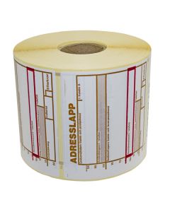 Address Label on Roll, 1000 Pack