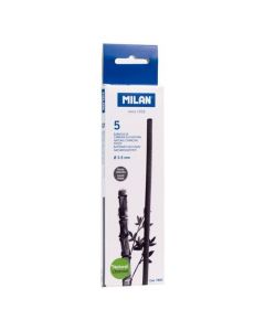 MILAN Natural Charcoal Sticks 3-5 mm) 5 Pack 